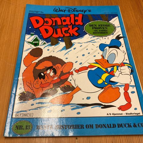 WALT DISNEY'S DONALD DUCK - DEN STORE PRØVEN OG ANDRE HISTORIER - Nr. 13