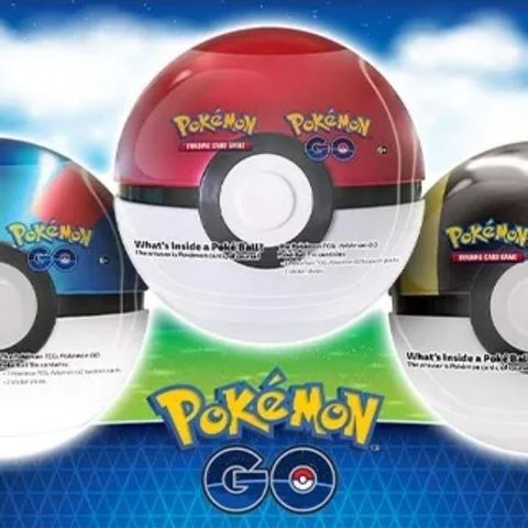 Pokemon Go ball tins 3 stk