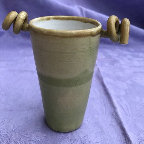 Original norsk keramikkvase/krus