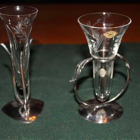 Vaser i krystall og nysølv - Astri Holthe