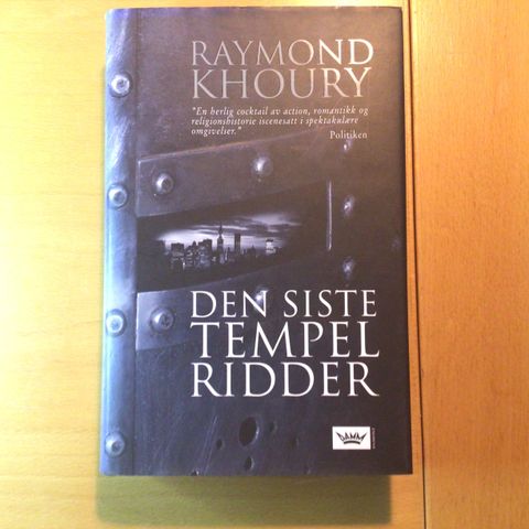 Den Siste Tempel Ridder av Raymond Khoury Bok