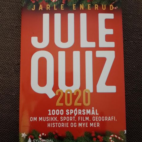 JULEQUIZ 2020 - Jarle Enerud. SOM NY!