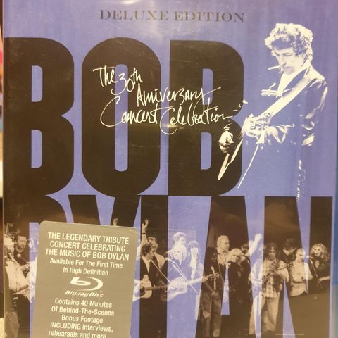 Strøken Bob Dylan Blueray selges kr 100,-