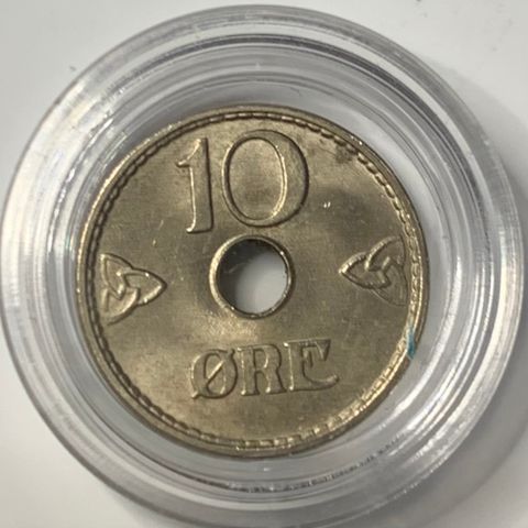 10 øre 1941 Meget pen kv 0/01. ( 2071 W)