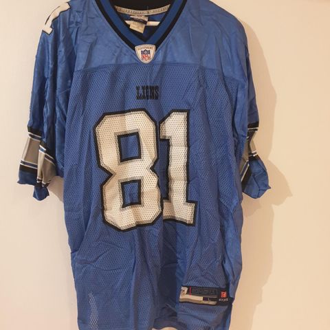 NFL Detroit Lions NFL jersey str L #81 Johnson