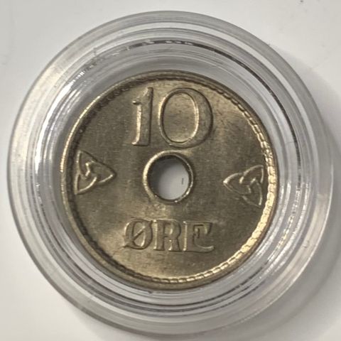 10 øre 1939, meget pen (2072 W)