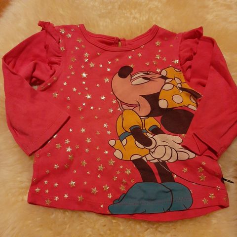 Disney Minni mus genser str 12 / 18 mnd