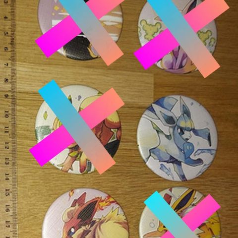 Pokemon Eevee Evolution Anime pins selges!