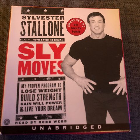 lydbok - Sly Moves - Sylvester Stallone - fitnesslydbok