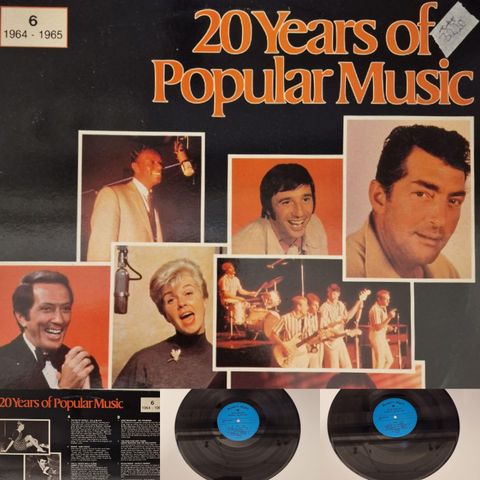 VINTAGE/RETRO LP-VINYL "20 YEARS OF POPULAR MUSIC (6) 1964 - 1965"