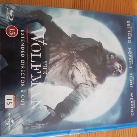 The Wolfman blu ray