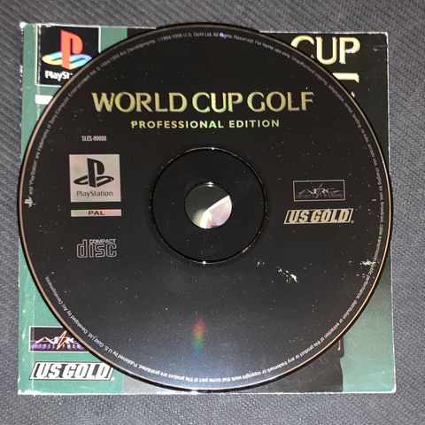 World Cup Golf PS1 PlayStation