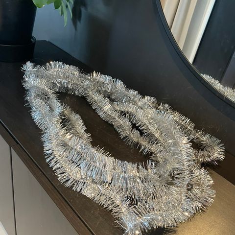 Julepynt sølvbånd