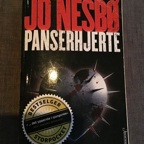 Pocketbok: Jo Nesbø, Panserhjerte