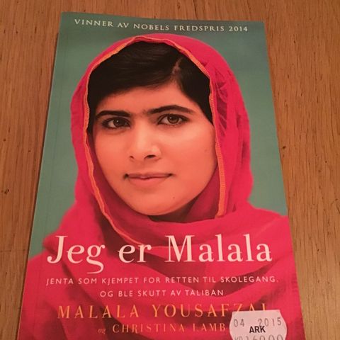 Pocketbok: Jeg er Malala