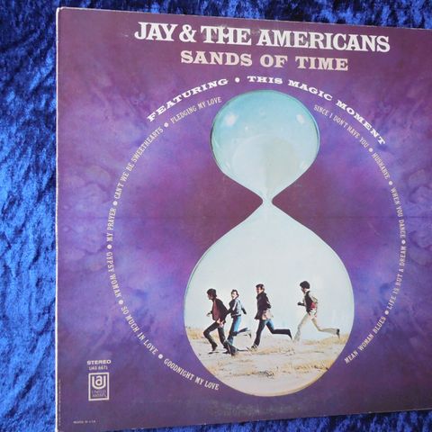 JAY & THE AMERICANS - SANDS OF TIME - AMERIKANSK POP/ROCK 1969 - JOHNNYROCK