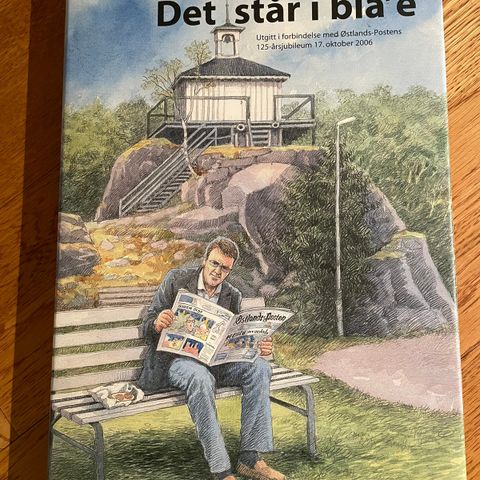 Praktbok - lokalhistorie fra Larvik «Det står i bla’e»