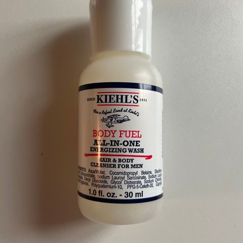 Kiehl’s hår-og kropppsvask for menn, ny