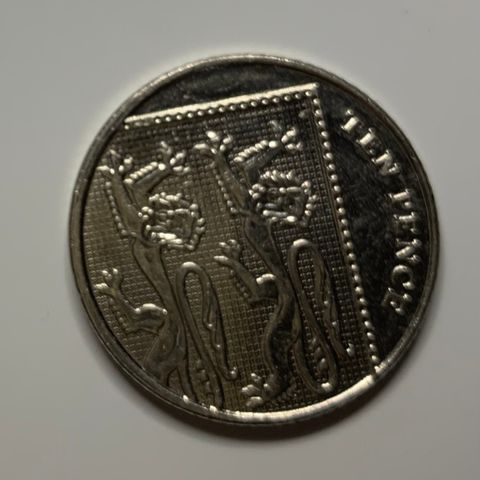 Ten Pence, England 2013. (2102)