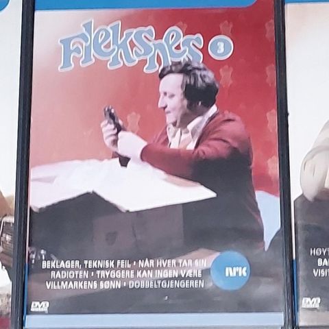 4 DVD.FLEKSNES 2,3,4 og 5. 1 stk.Uåpnet.