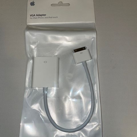 Apple 30-pin to VGA Adapter - MC552ZM/B - Model A1368