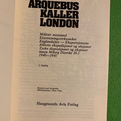 Arnfinn Haga - Arquebus kaller London (1977)