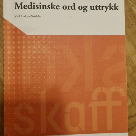 Medisinske ord og uttrykk