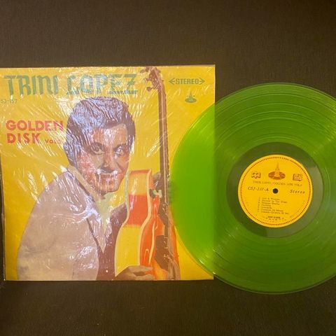 TRINI LOPEZ: GOLDEN DISK VOL. 2, LP KR 250
