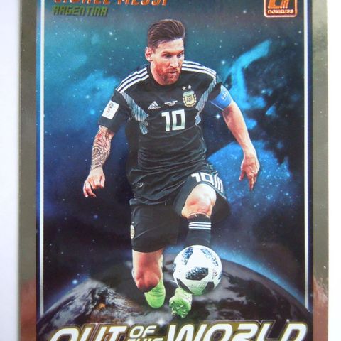 ⚽️ 🇦🇷🐐 Panini Donruss 2018-19 fotballkort - Lionel Messi - Argentina & Inter Miami