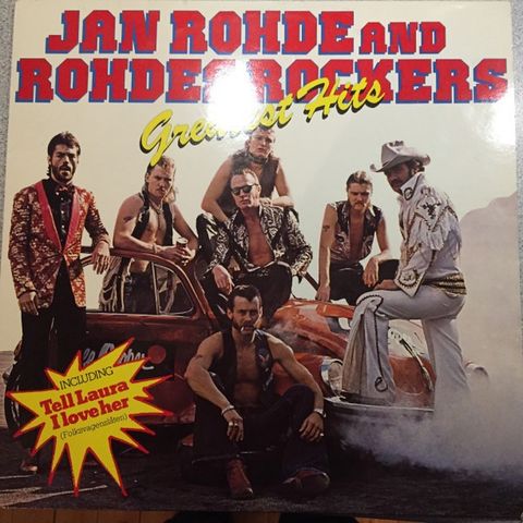 Jan Rohde And Rohdes Rockers . Greatest Hits LP