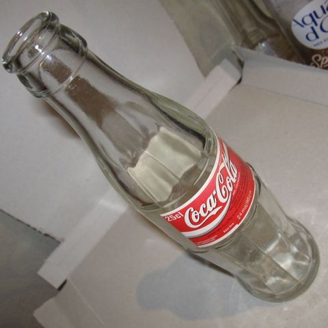 Svensk Coca Cola flaske, glass (før 1996)  0,25 l