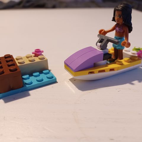 Lego friends water scooter fun