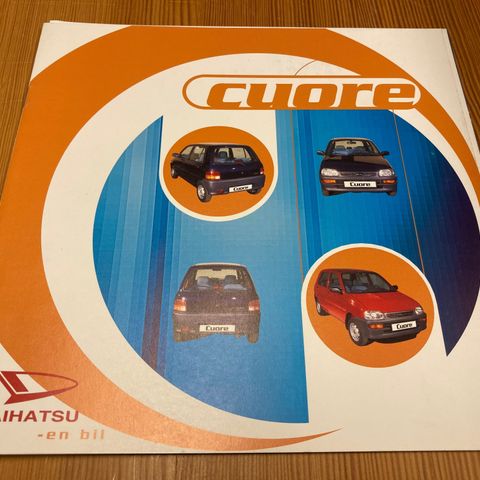 BILBROSJYRE - DAIHATSU CUORE