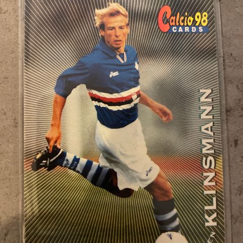 Jürgen Klinsmann fotballkort