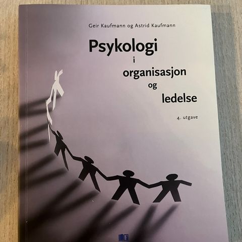 Psykologi i organisasjon og ledelse