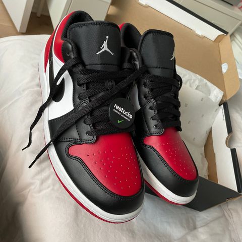 Nike Air Jordan 1 Low Bred Toe  45