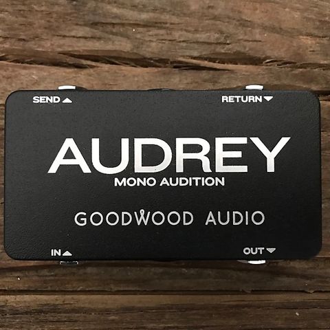 Goodwood Audio Audrey mono audition