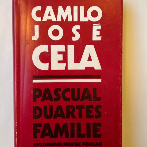 Camilo José Cela «Pascual Duartes familie»