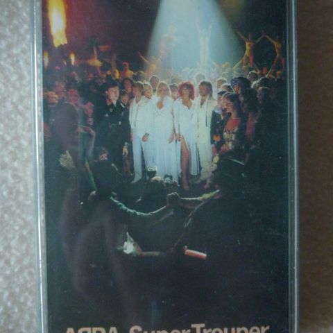 ABBA - Super Trouper - Original musikk Kassett 1980.
