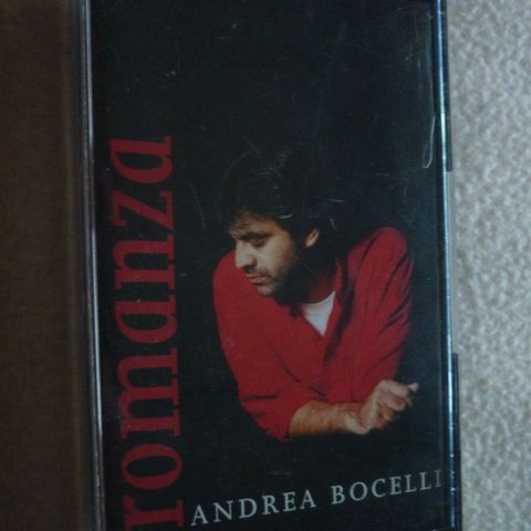 Andrea Bocelli - Romanza - Original musikk Kassett 1997.
