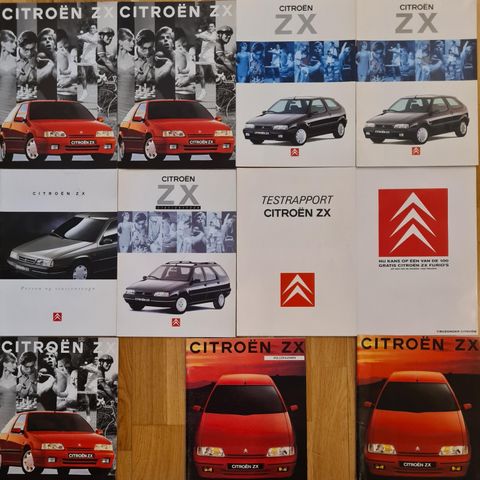 Citroën ZX brosjyrer selges