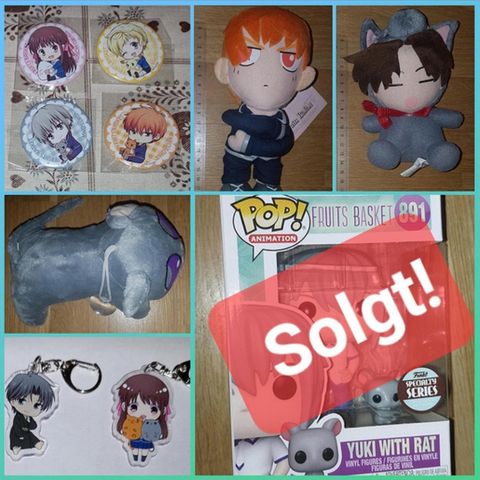 Fruits basket anime samling selges!!