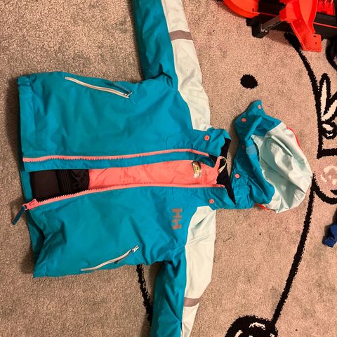 Helly hansen ski jakke 6 år 116