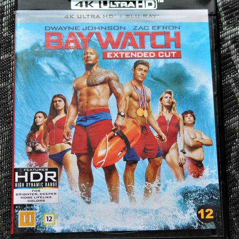 Baywatch 2017 4K + Blu-ray