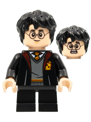 100% Ny Lego Harry Potter minifigur with Gryffindor Robe