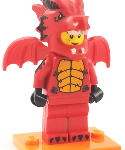 100% Ny Lego minifigur serie 18 CMF Dragon Suit Guy