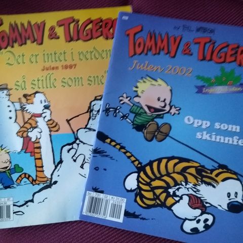 Tommy & Tigern - julehefter 1997 og 2002