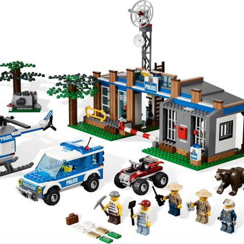 Lego city police bundle, 4440-4436-4439-7235