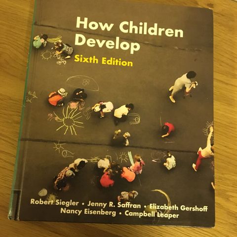 How Children Develop Sixth Edition