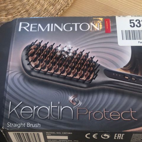 Remington keratin Protect Sraight brush selges